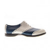 Wingtips / Silver & Navy