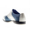 Wingtips / Silver & Navy