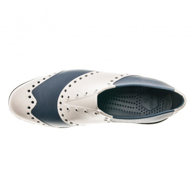 Wingtips / Silver & Navy