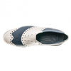 Wingtips / Silver & Navy