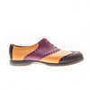 Wingtips / Crimson Red, Black & Leather