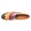 Wingtips / Crimson Red, Black & Leather