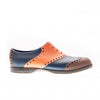 Wingtips / Orange, Brown & Navy