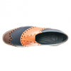 Wingtips / Orange, Brown & Navy