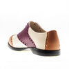 Wingtips / Crimson Red, Sand & Leather