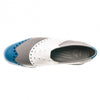 Wingtips / Blue, White & Silver