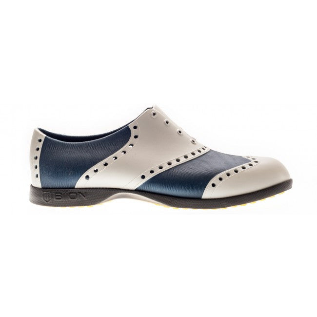 Wingtips / Silver & Navy